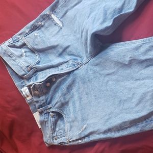 Agolde 90's Loose Fit Jean. The wash is Fallout. Size 30